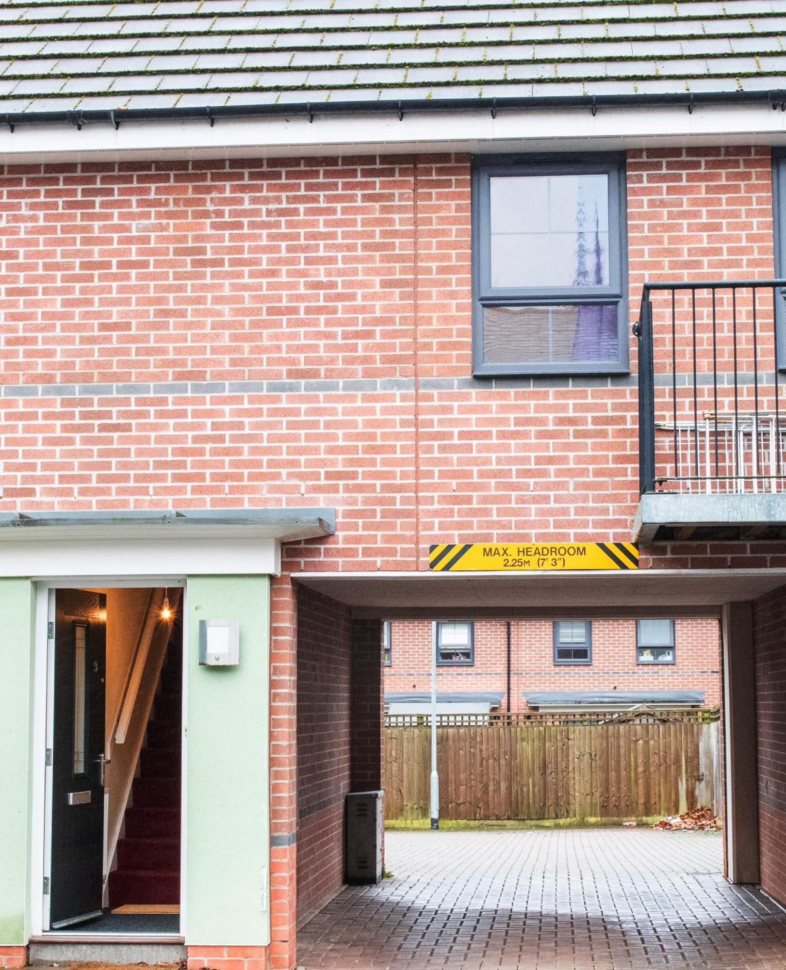 Two Bedroom Semi-detached Modern House In